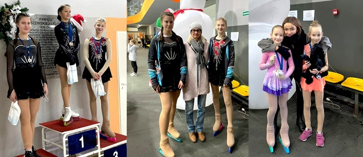 Łyżwiarki figurowe z Elbląga na podium w ogólnopolskich zawodach! (+ zdjęcia)