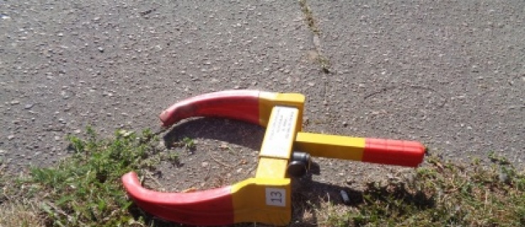 Nielegalnie usunął blokadę 