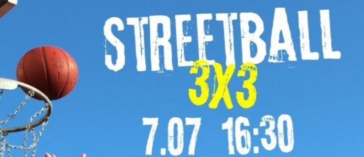 Wakacyjny streetball na Kalbarze w Elblągu