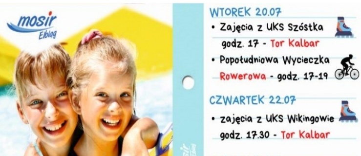 Wakacje z MOSiR-em. Co będzie się działo w Elblągu?
