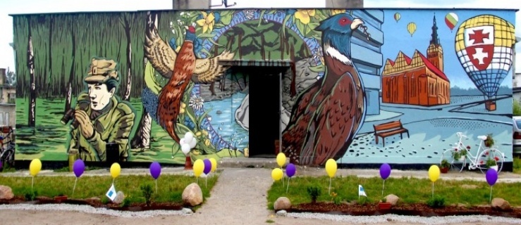Zatorze w końcu w kolorze - powstał tam mural