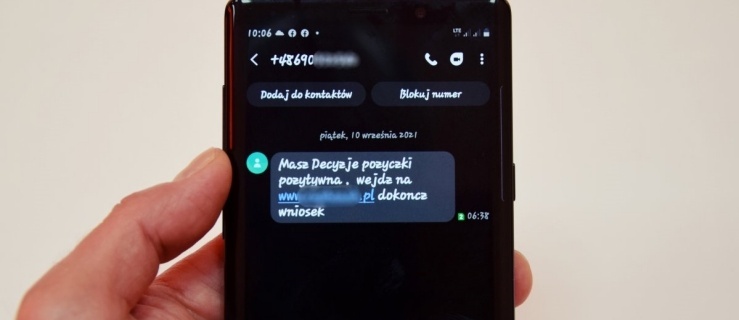 Elblążanie otrzymują fałszywe SMS-y o pożyczkach