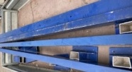 Ukradli 4-metrowy słup reklamowy. Chcieli pociąć go na kawałki w ...domu