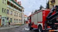 Pożar w budynku przy ul. Winnej. Ewakuowano pracowników