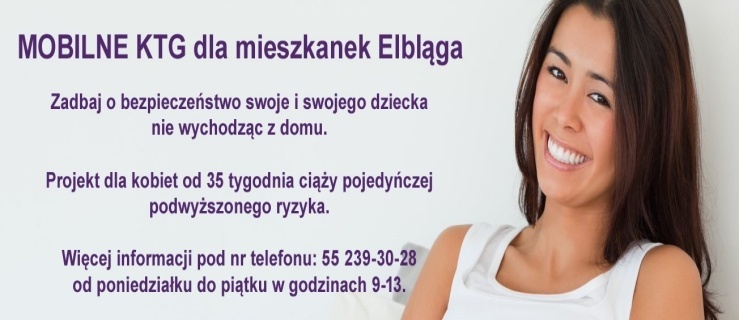 Mobilne KTG dla mieszkanek Elbląga