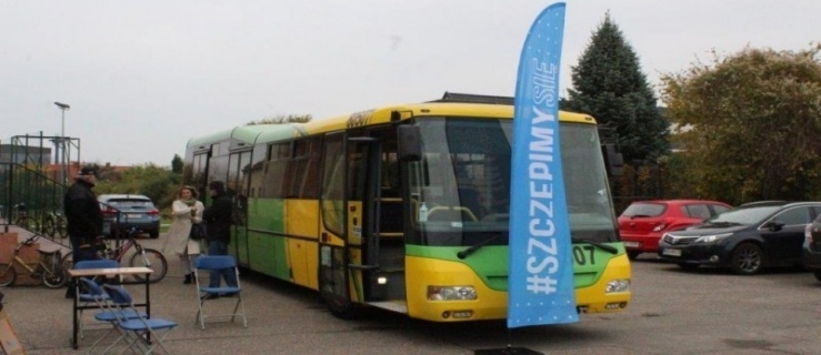 Zaszczep się w autobusie w Elblągu