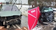 Kolejny śmiertelny wypadek pod Elblągiem. Zginęła kobieta, 5 osób jest rannych