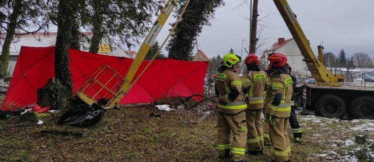 Tragedia na cmentarzu. Nie żyje mężczyzna