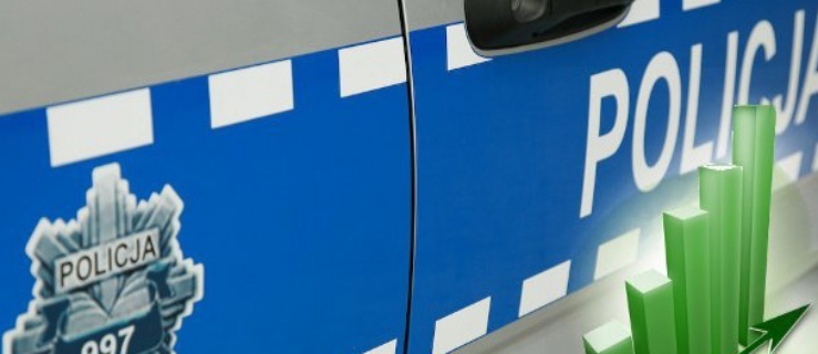 Pracowity weekend elbląskich policjantów. Wypadki i przekroczenia prędkości