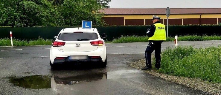 Kursant jechał za szybko, mandat dostał instruktor