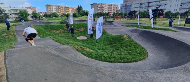 Pumptrack w Elblągu już otwarty