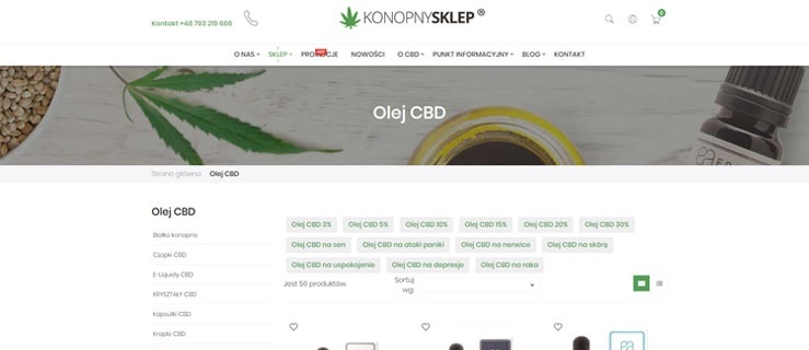 Oleje konopne CBD - dobre samopoczucie w zgodzie z naturą