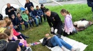 Bezpieczne wakacje. Policjanci spotykają się z młodzieżą w Elblągu