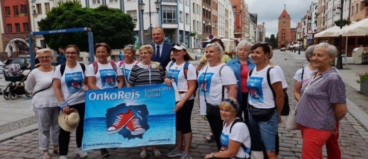 Onkorejs dotarł do Elbląga