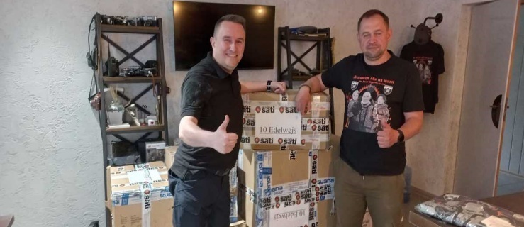 Kapelan elbląskiej policji pomaga walczącym na Ukrainie