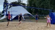 Turniej siatkówki i trening z Marcinem Możdżonkiem