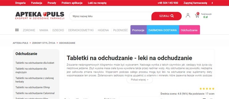 Jakie są najlepsze leki na odchudzanie? Co powinny zawierać?