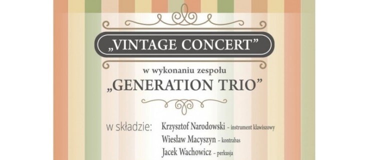 Vintage concert w Elblągu