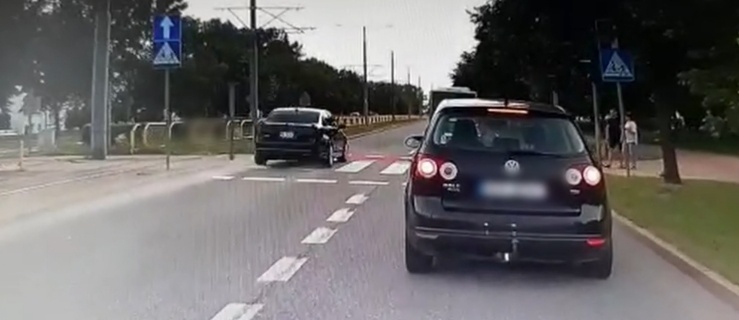 8 tysięcy złotych grzywny za taki manewr dla kierowcy z Elbląga