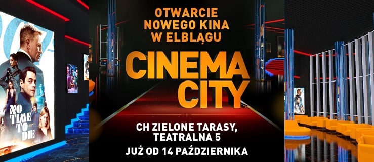 Cześć Elbląg! Czas na seans w Cinema City