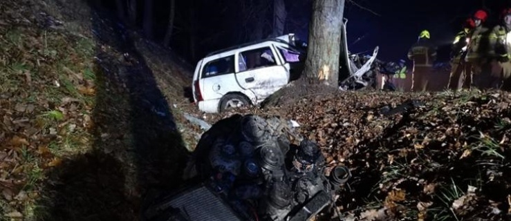 Groźny wypadek na drodze wojewódzkiej nr 503 w powiecie elbląskim