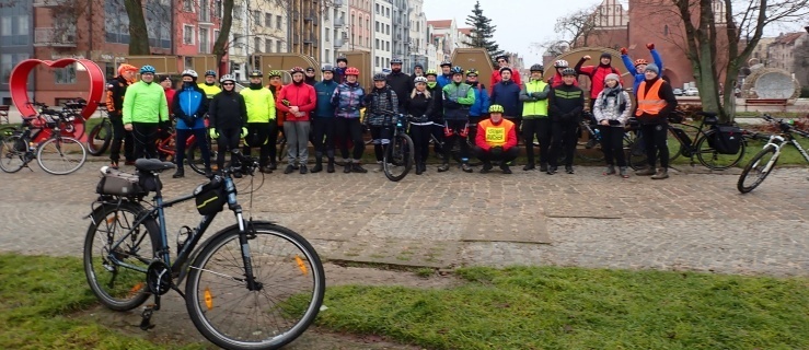 Rowerami z Elbląga na depresję