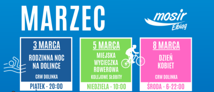Sportowy marzec z MOSIR-em w Elblągu