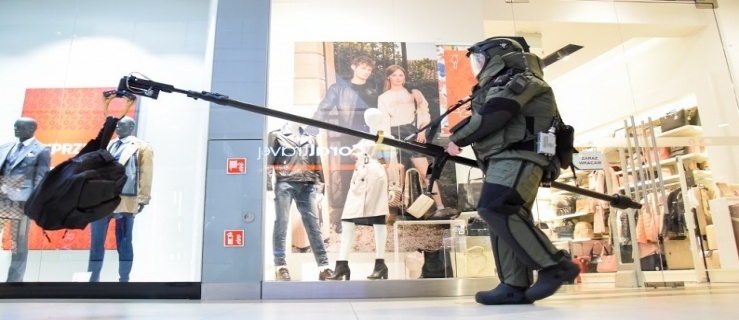 Alarm bombowy w Centrum Handlowym Ogrody