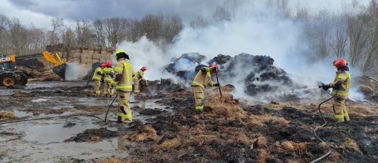 Pożar we Fromborku wreszcie ugaszony