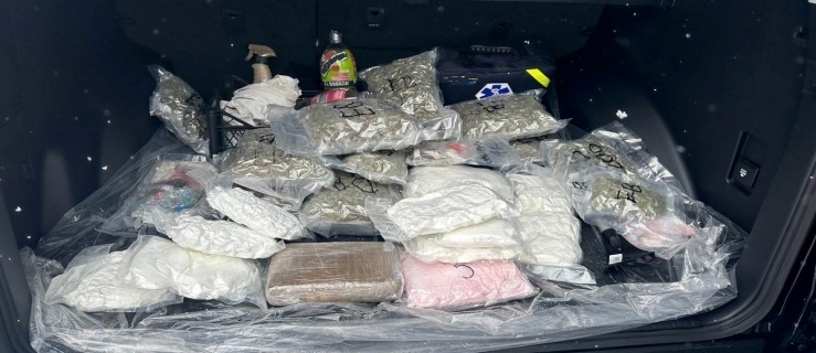 Policjanci z Elbląga przechwycili duży przemyt narkotyków