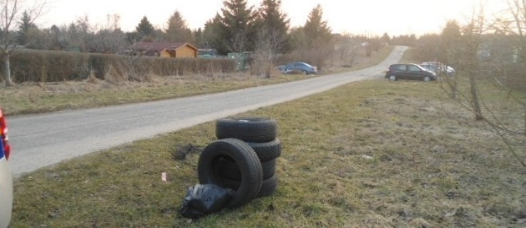 Co roku Elbląg zanieczyszczają porzucone opony samochodowe