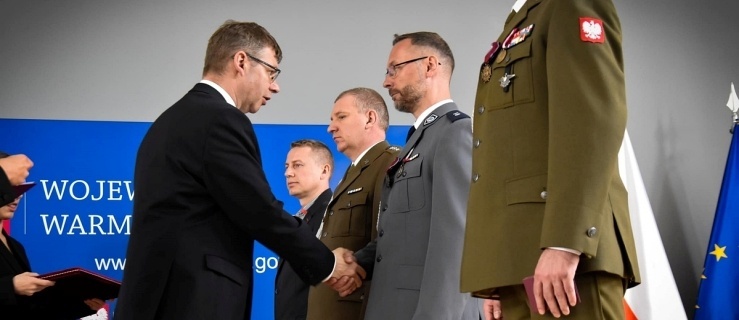 Brązowy Krzyż Zasługi dla policjanta z Elbląga