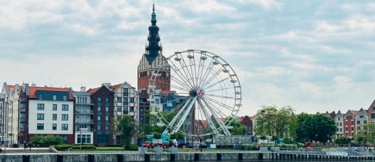 Koło widokowe. Nowa atrakcja w Elblągu