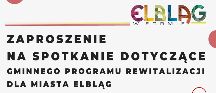 Spotkanie dotyczące rewitalizacji