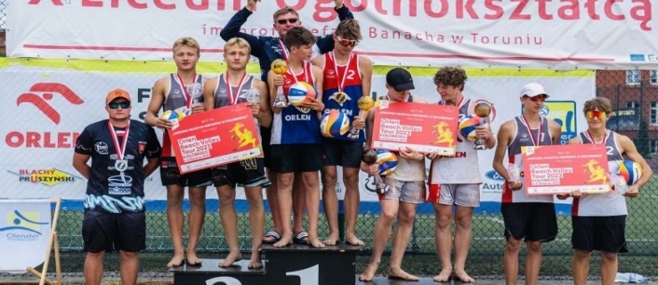 Srebro dla elblążan w Mistrzostwach Polski w Siatkówce Plażowej