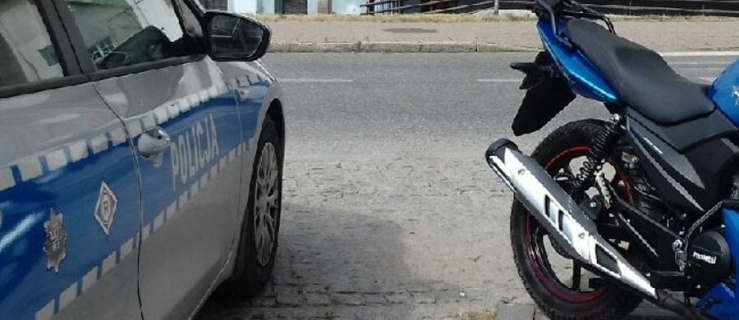 Policjanci zatrzymali nietrzeźwego motocyklistę