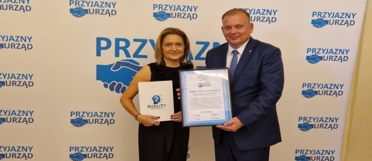 Znak jakości „Przyjazny Urząd” dla Elbląskiego Centrum Usług Społecznych