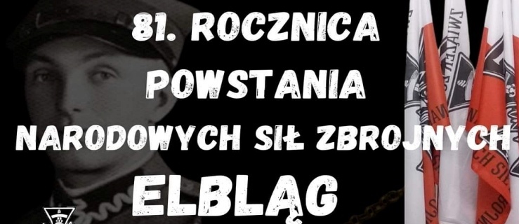 81. rocznica powstania Narodowych Sił Zbrojnych w Elblągu