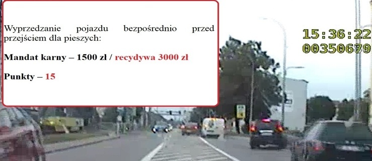 Szaleńczy pościg ulicami Elbląga. Kierowca zebrał 256 punktów karnych