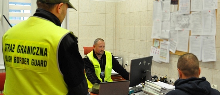 Obywatel Ukrainy ujęty przez polskich strażników granicznych