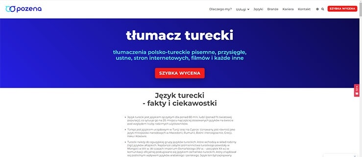Czy biura tłumaczeń oferują tłumaczenia tureckiego? - Pozena