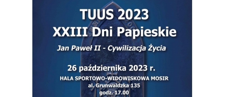 XXIII Dni Papieskie w Elblągu