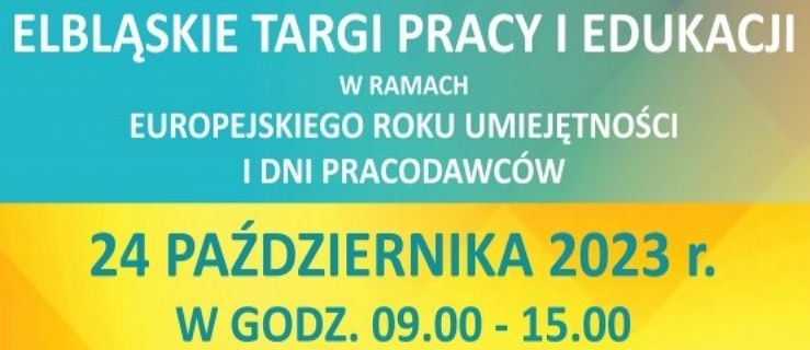 Targi pracy w Elblągu. Co będzie się działo?