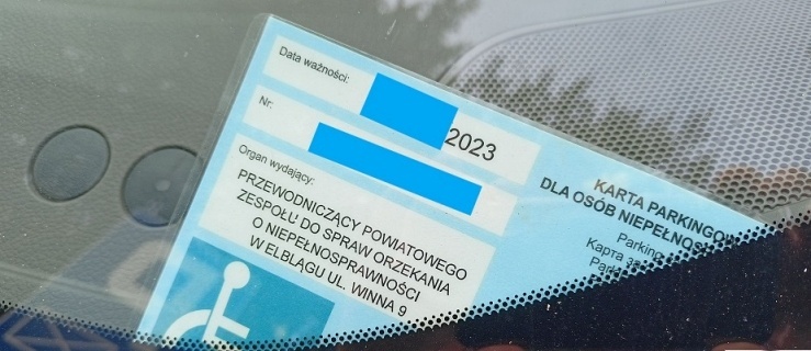 1200 zł za takie parkowanie w Elblągu