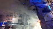 Pożar dachu budynku przy ul. Fałata