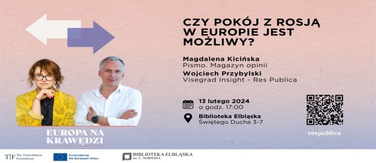 Czy pokój z Rosją jest możliwy? Spotkanie na ważny temat