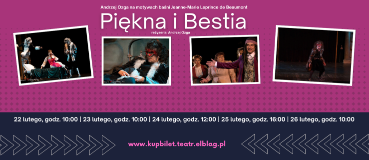 Piękna i Bestia ponownie w Teatrze w Elblągu