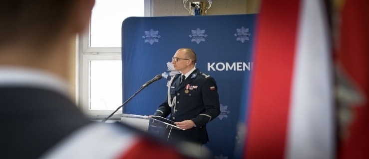 Komendant Policji w Elblągu odchodzi