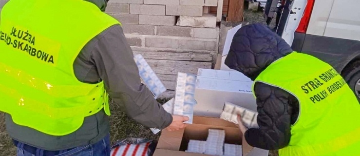 Zabezpieczyli nielegalne papierosy i krajankę tytoniową
