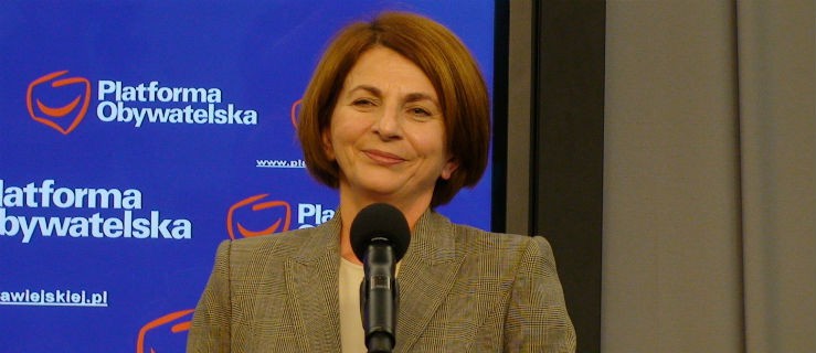 Julia Pitera w Elblągu. Posłanki PO wspierają Elżbietę Gelert